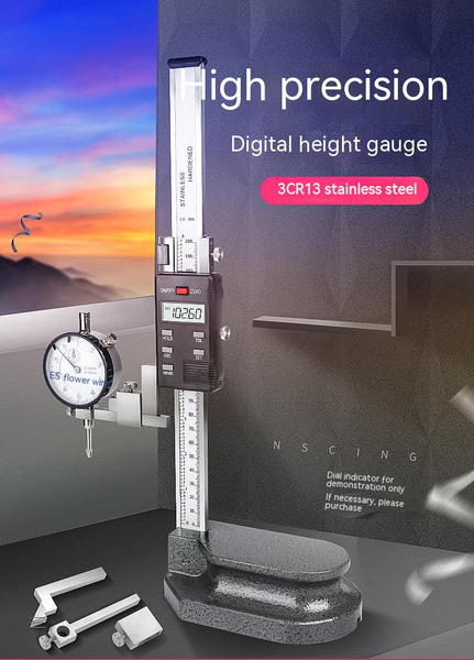Digital display height gauge